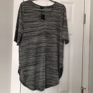 Torrid size 1 V Neck tunic top.